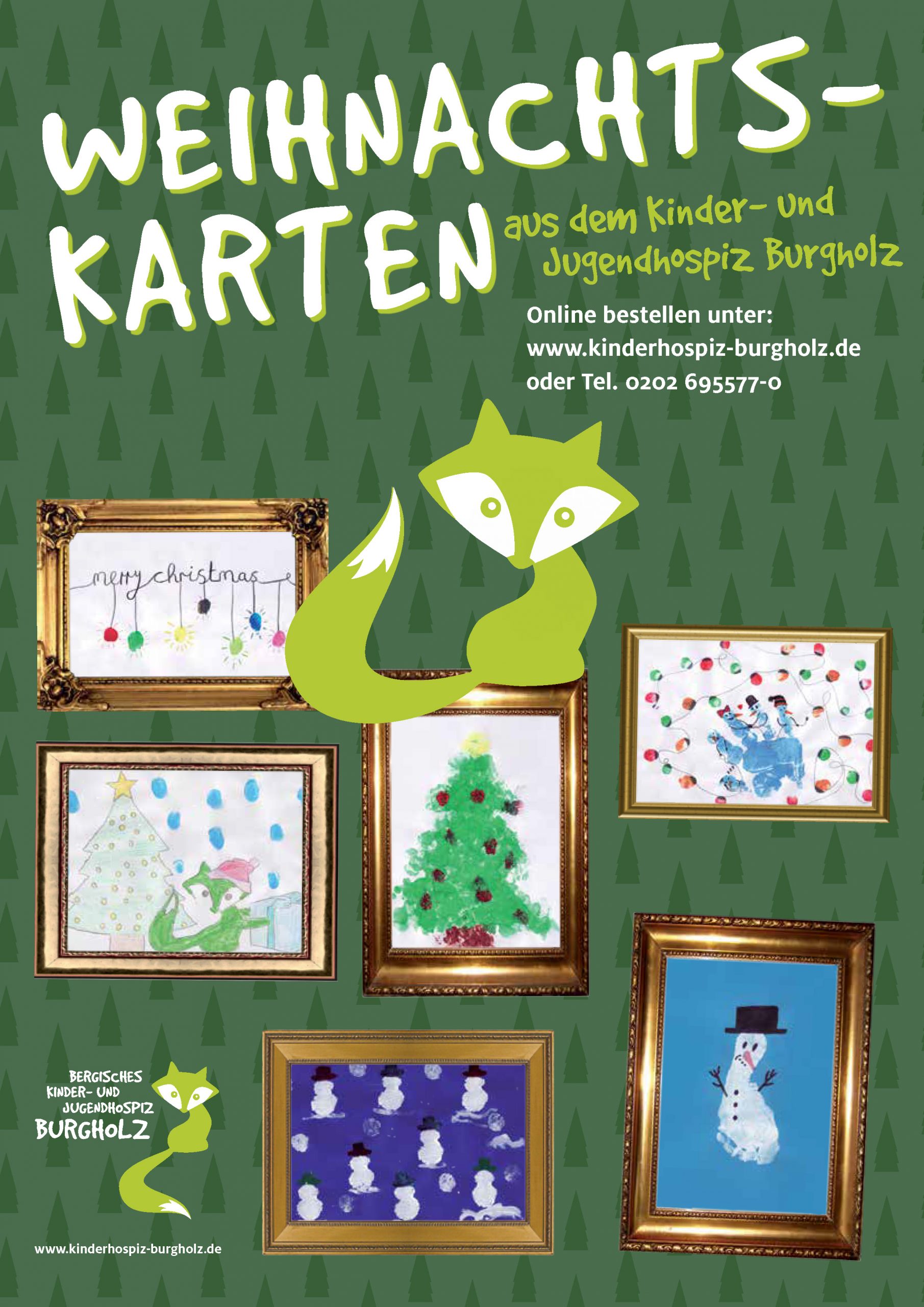 Weihnachtskarten-Aktion für das Kinderhospiz